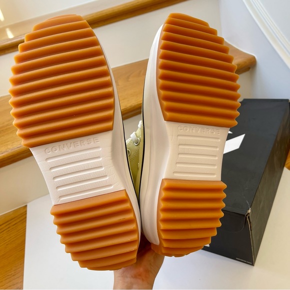 NWT Converse Run Star Hike Platform lemon drop high top Chuck Taylor sneaker - Picture 8 of 12